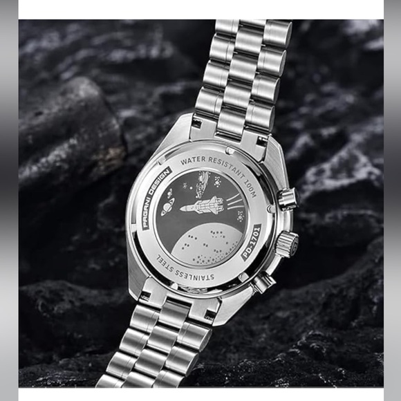 Mens Pagani Design Moonwatch - Picture 2 of 8